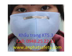HH-Khẩu trang KT5.1 màu trắng (Nẹp trong)